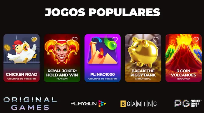 VinciSpin Jogos games